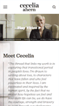 Mobile Screenshot of cecelia-ahern.com